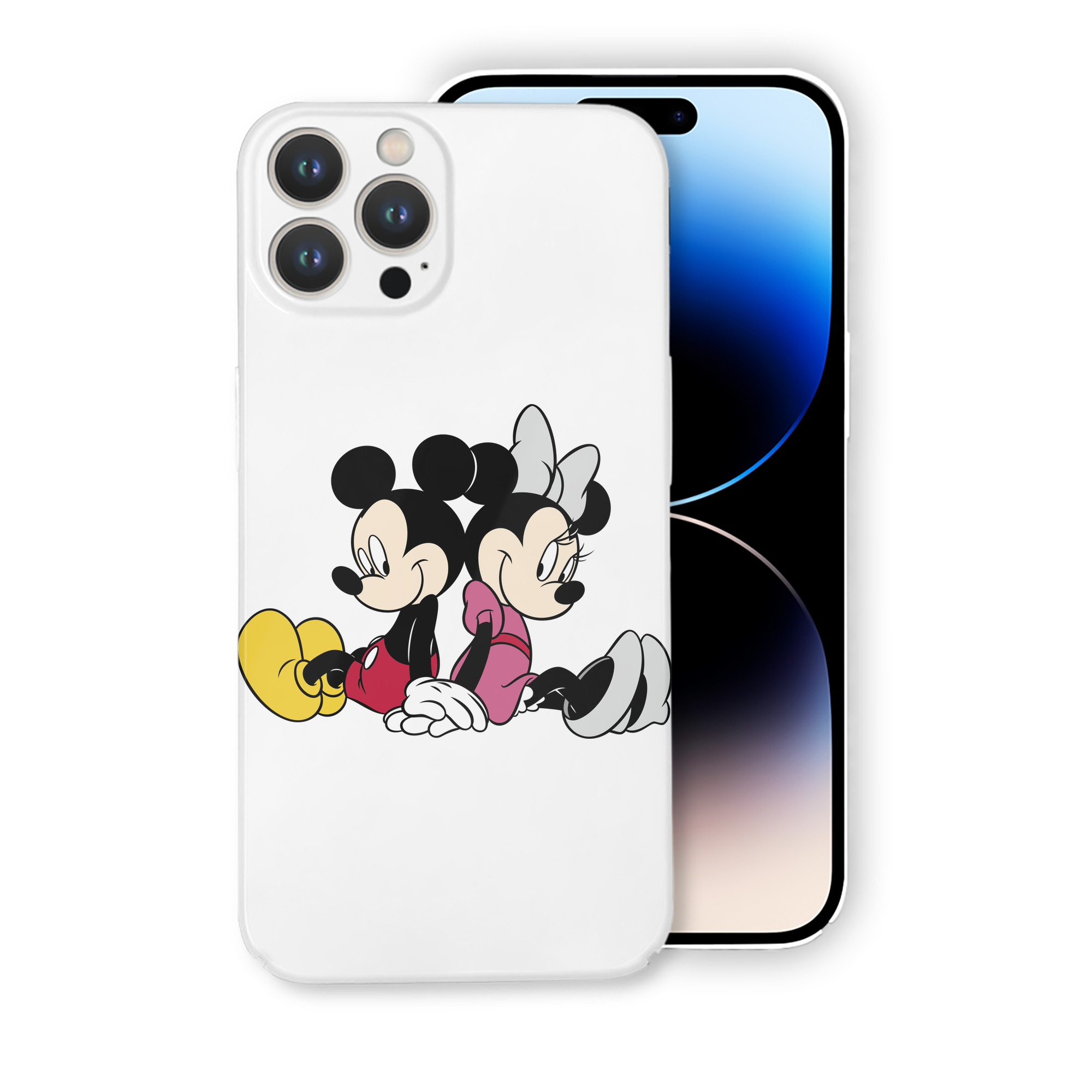 （画像用） ミッキーマウス Mickey Mouse 【iPhone 14シリーズ対応】ハードケース